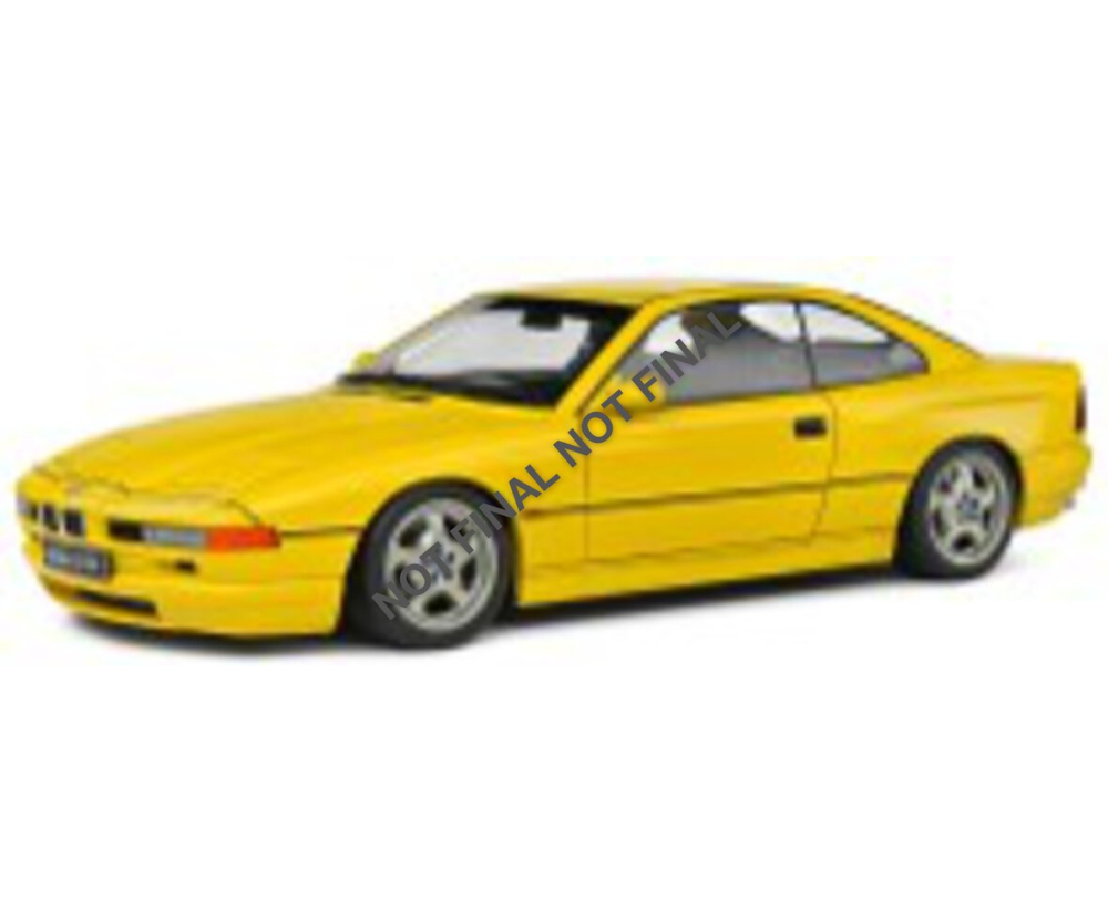 Solido 1:43 BMW 850 CSI (E31) Dakar 1990 gelb