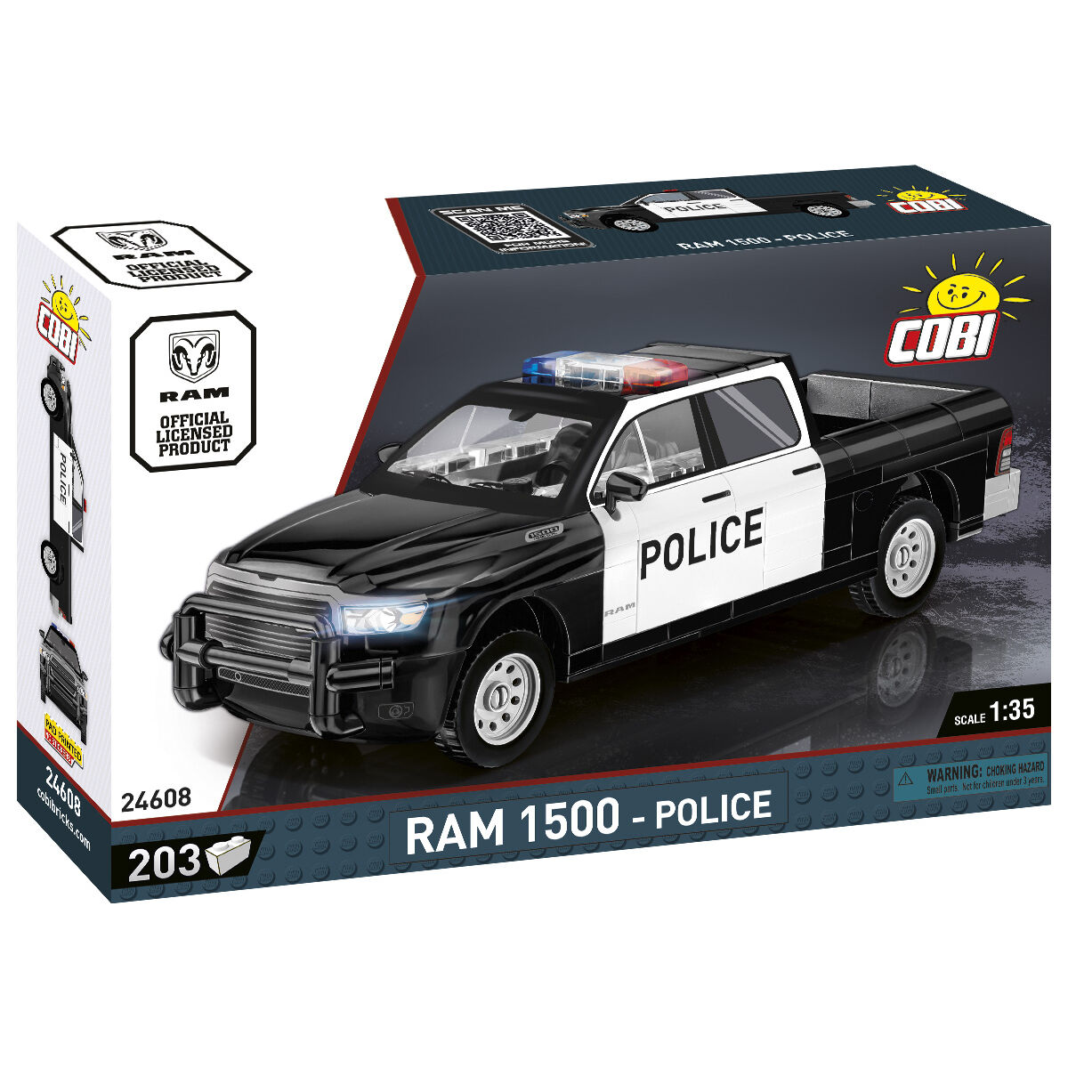 COBI 24608 - RAM 1500 POLICE COBI 24608 - RAM 1500 POLICE