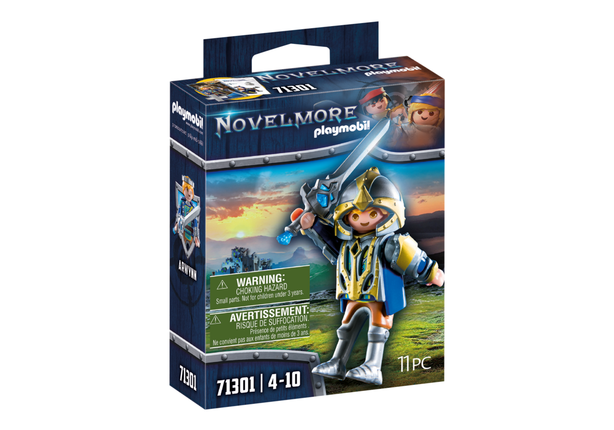 PLAYMOBIL 71301 Novelmore Arwynn mit Invincibus PLAYMOBIL, 71301, Novelmore, Arwynn, mit, Invincibus, Person, Gesicht, Kopf