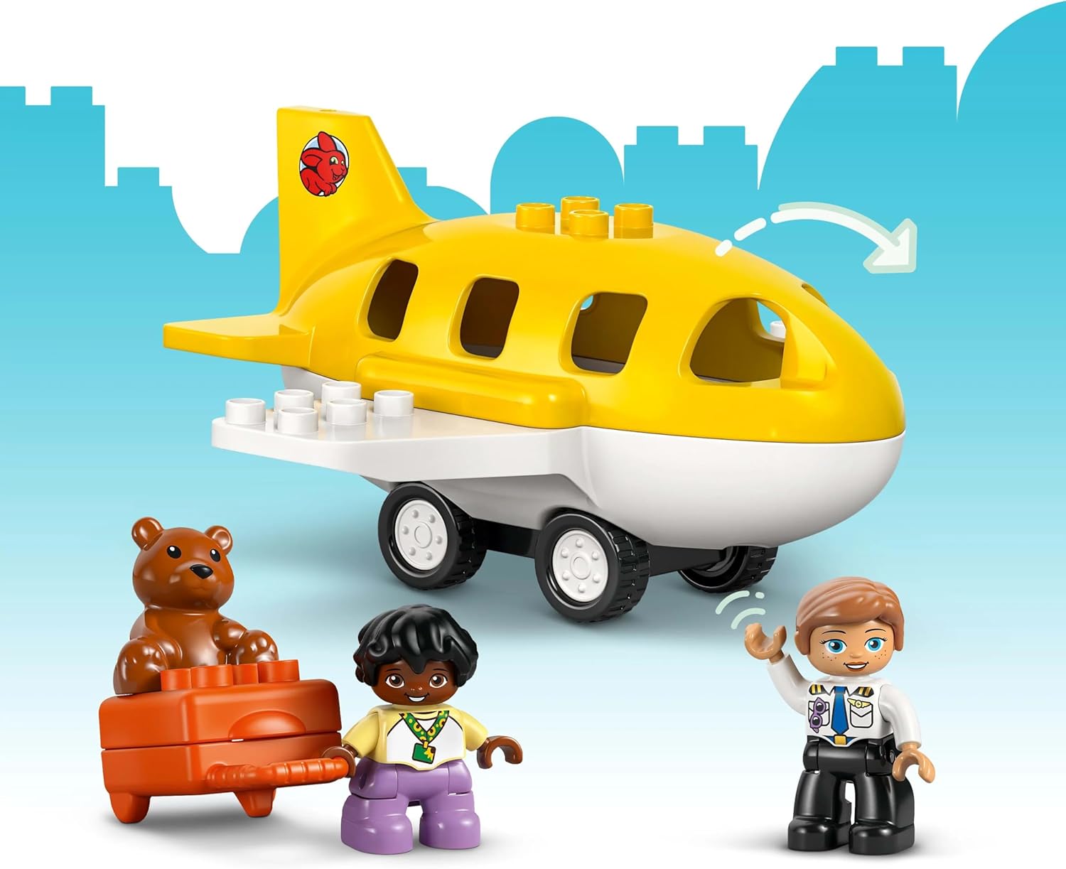 LEGO® DUPLO Erster Besuch im Flughafen 10443 Baby, Person