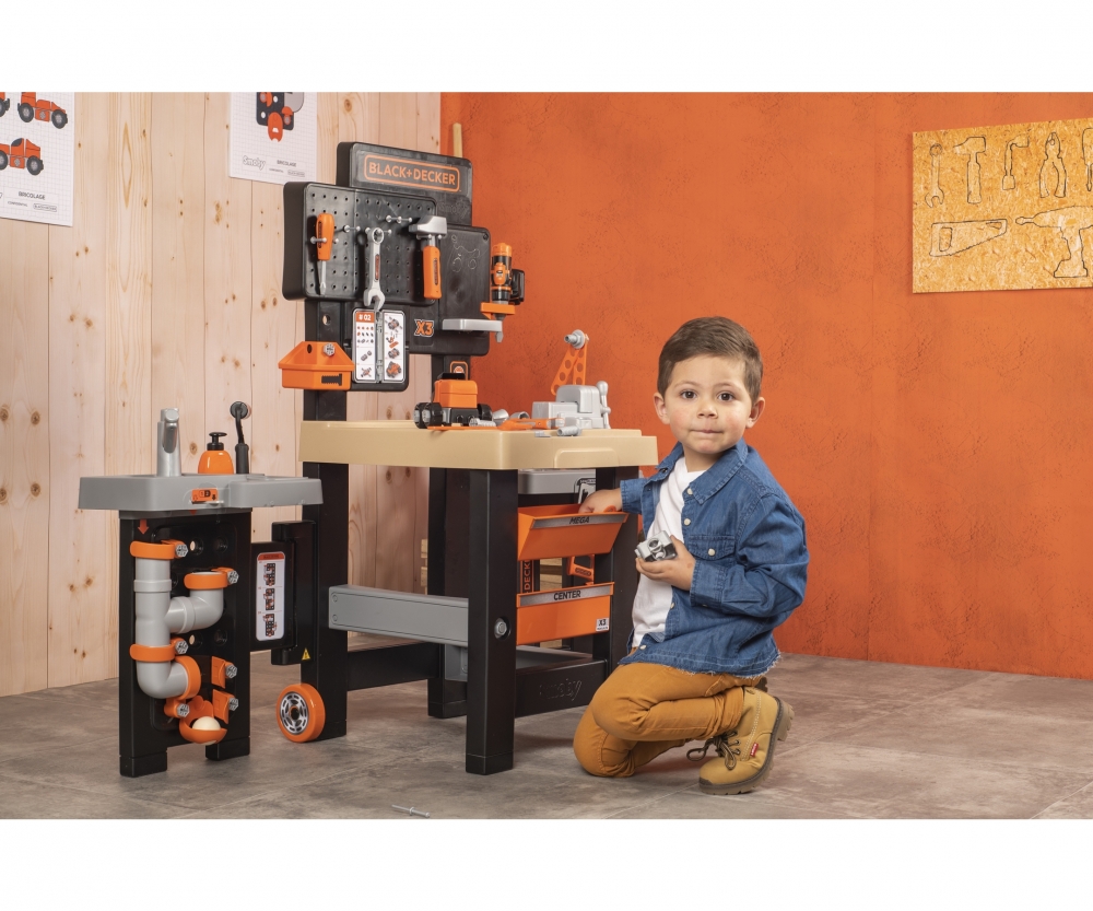 Smoby Smoby Black+Decker Werkbank Mega Center
