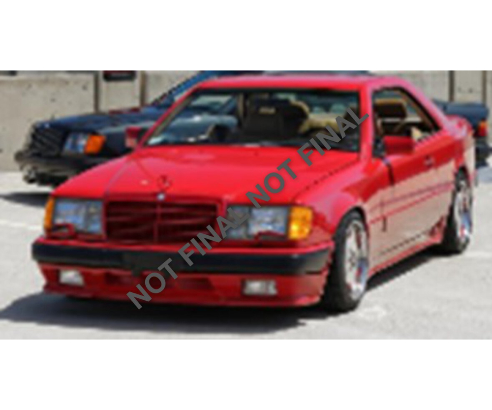 Solido 1:43 MB 300CE 6.0 AMG rot 1988