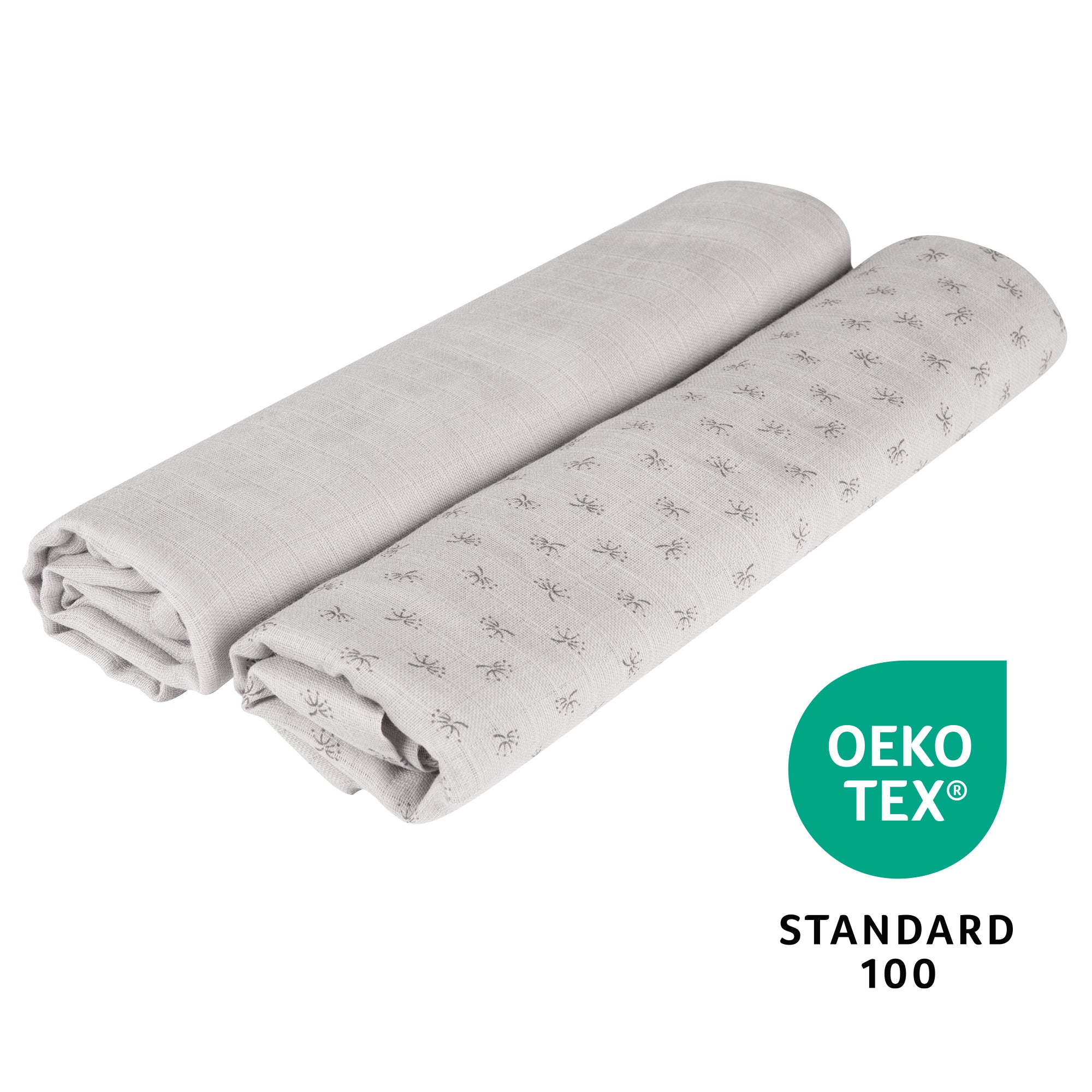 Roba 306130G227 2er Puck-/ Stilltuch Lil Planet grau hellgrau – Krabbeldecken - Produktbild 9