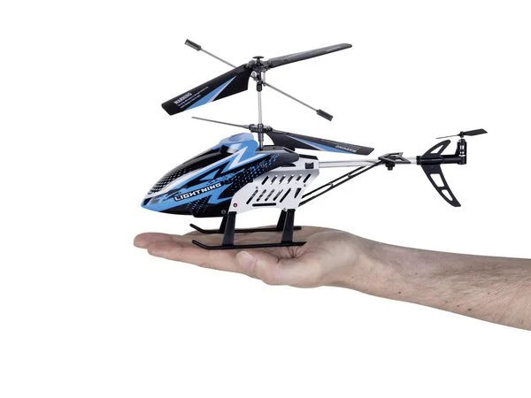Carrera RC Helicopter Lightning, blau, Revell Control Ferngesteuerter Hubschrauber