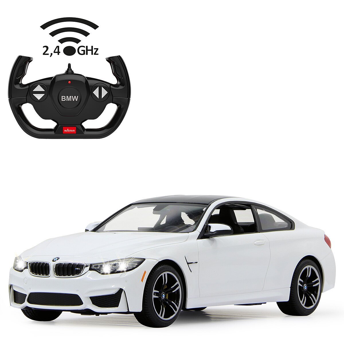 JAMARA BMW M4 Coupe 1:14 weiss 2,4GHz ab 6 Jahren