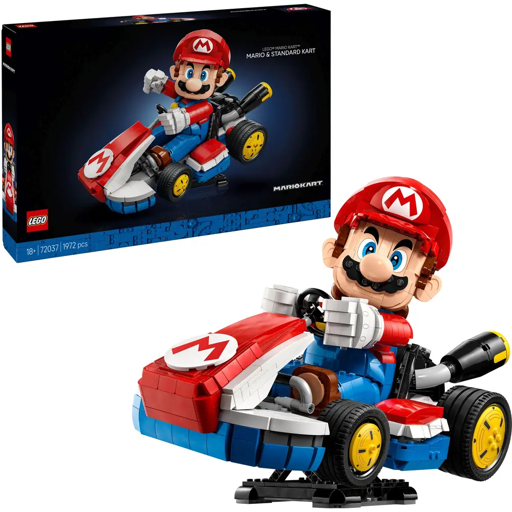 LEGO® Super Mario 72037 Mario Kart: Mario & Standard-Kart
