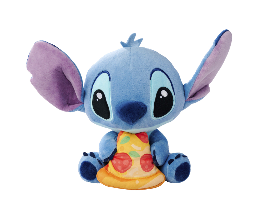 Simba Disney Stitch mit Pizza, 25cm
