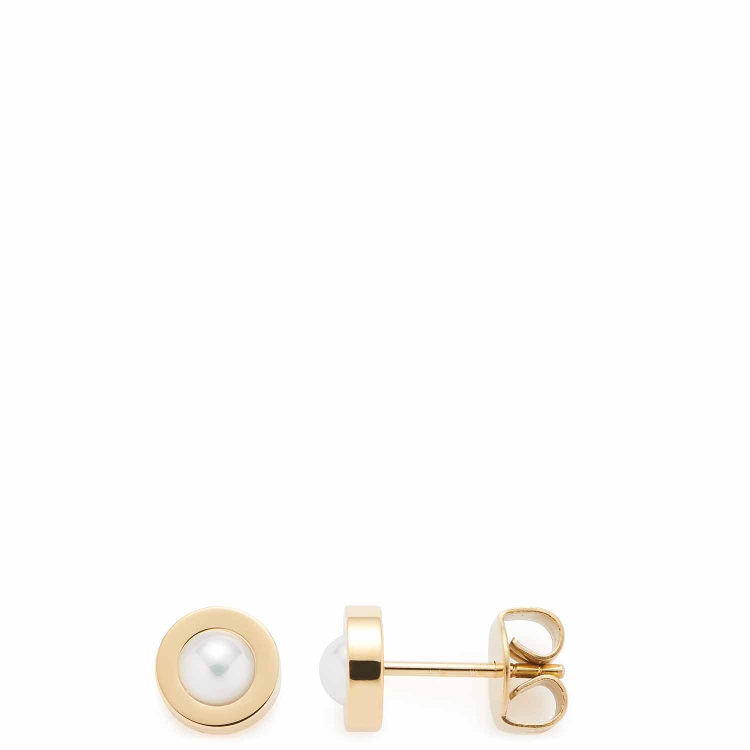 LeonardoOhrstecker gold/weiß Isa Sommer Special LeonardoOhrstecker gold/weiß Isa Sommer Special