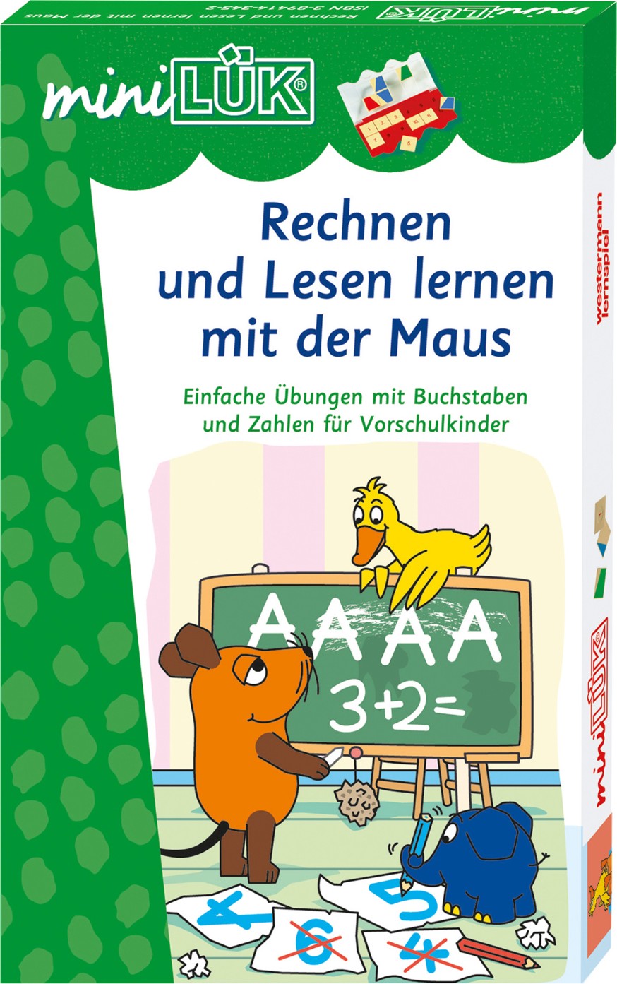 miniLÜK Set Rechnen und Lesen lernen miniLÜK, Set, Rechnen, und, Lesen, lernen