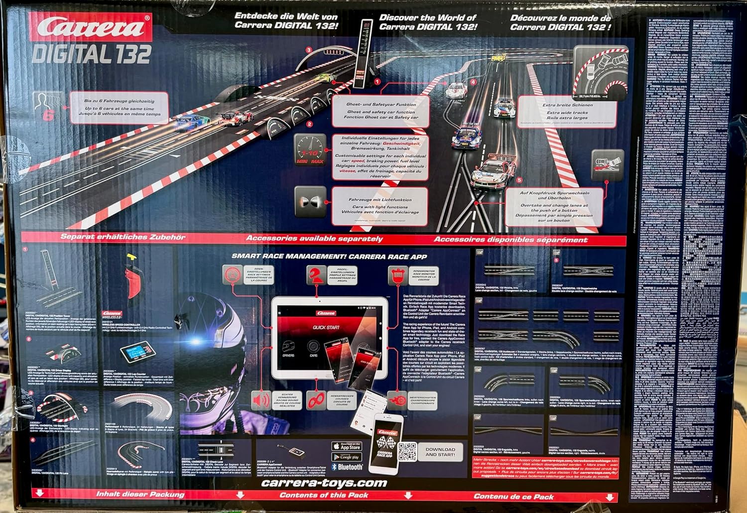Carrera Digital 132 Race for Gold Rennbahn-Set mit Porsche & Audi im Maßstab 1:32 20030040 Computerausrüstung, Straße, Überwachen, Werbung