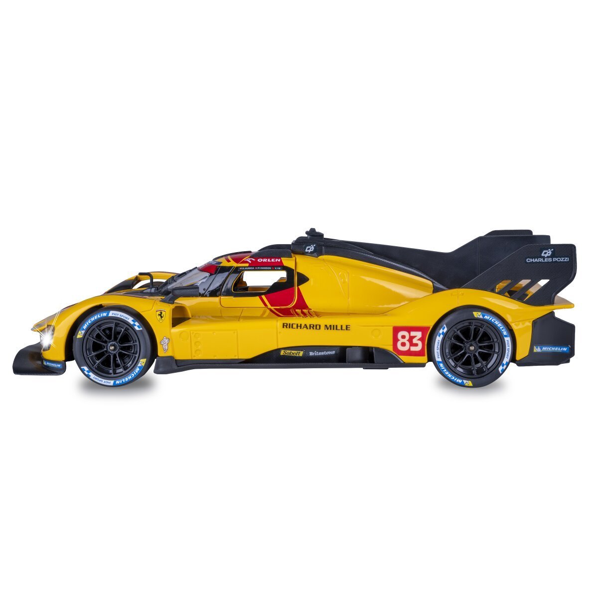 JAMARA Ferrari 499P-N83 1:14 gelb 2,4GHz Tür manuell ab 6 Jahren JAMARA Ferrari 499P-N83 1:14 gelb 2,4GHz Tür manuell ab 6 Jahren