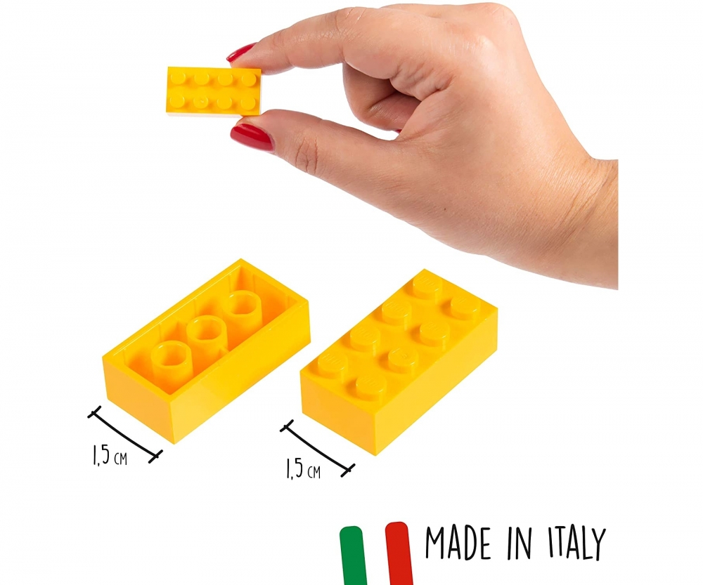 Androni Blox 1000 gelbe 4er Steine lose