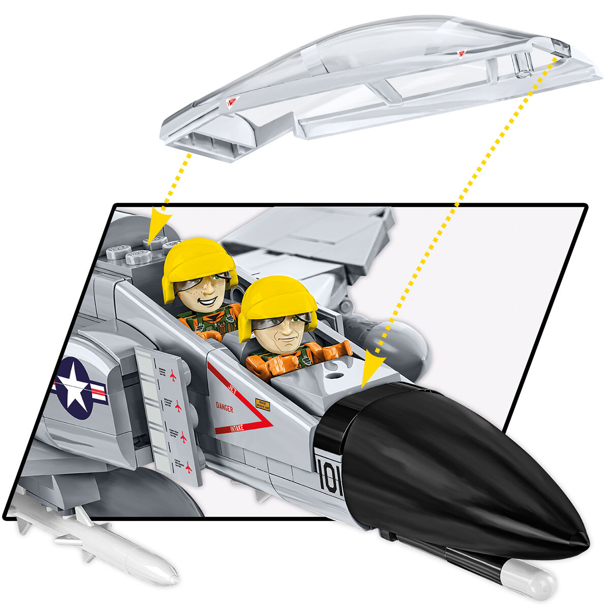 COBI 5897 - F-4 Phantom II - USS MIDWAY - Bild 11 COBI 5897 - F-4 Phantom II - USS MIDWAY - Bild 11