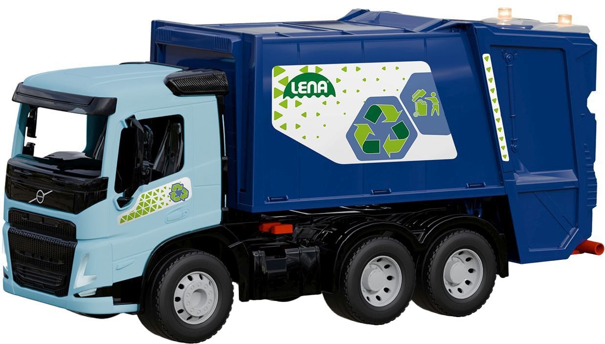 WORXX Müllwagen Volvo FMX, Schaukarton - Simm Spielwaren GmbH - SIMM 4624 Produktfoto - Simm Spielwaren GmbH - WORXX Müllwagen Volvo FMX, Schaukarton - Modell SIMM 4624