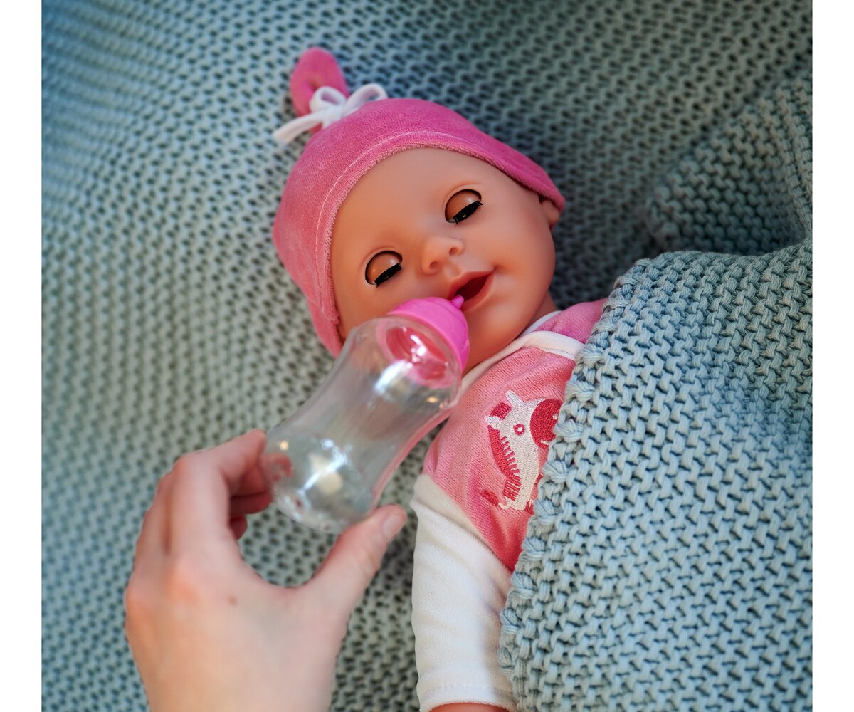 Simba Laura Babysprache 105140489 Bekleidung, Hut, Flasche, Baby, Person
