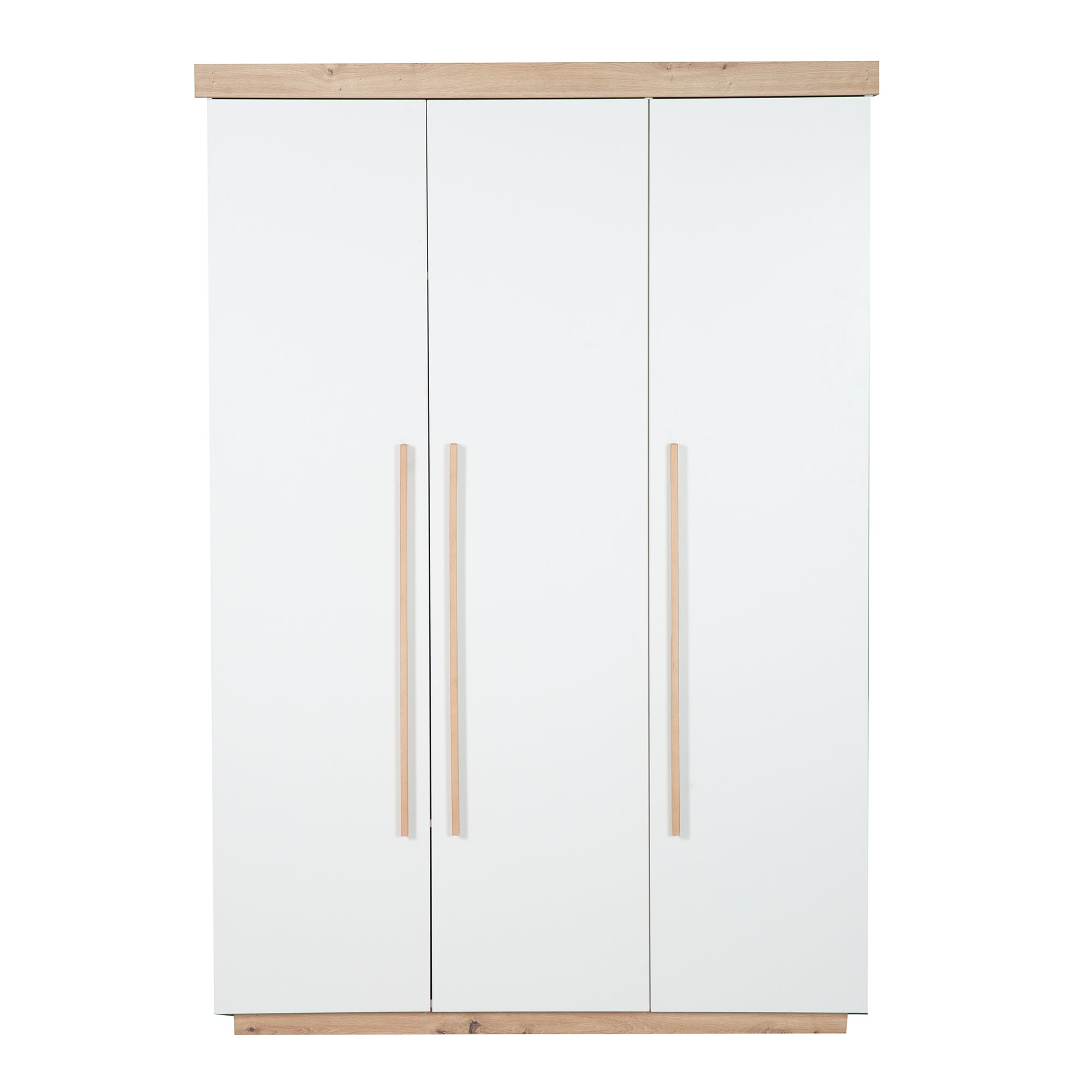 Roba 1631889 Kleiderschrank 3-türig Lumo weiß - Bild 3 Roba 1631889 Kleiderschrank 3-türig Lumo weiß - Produktbild 3