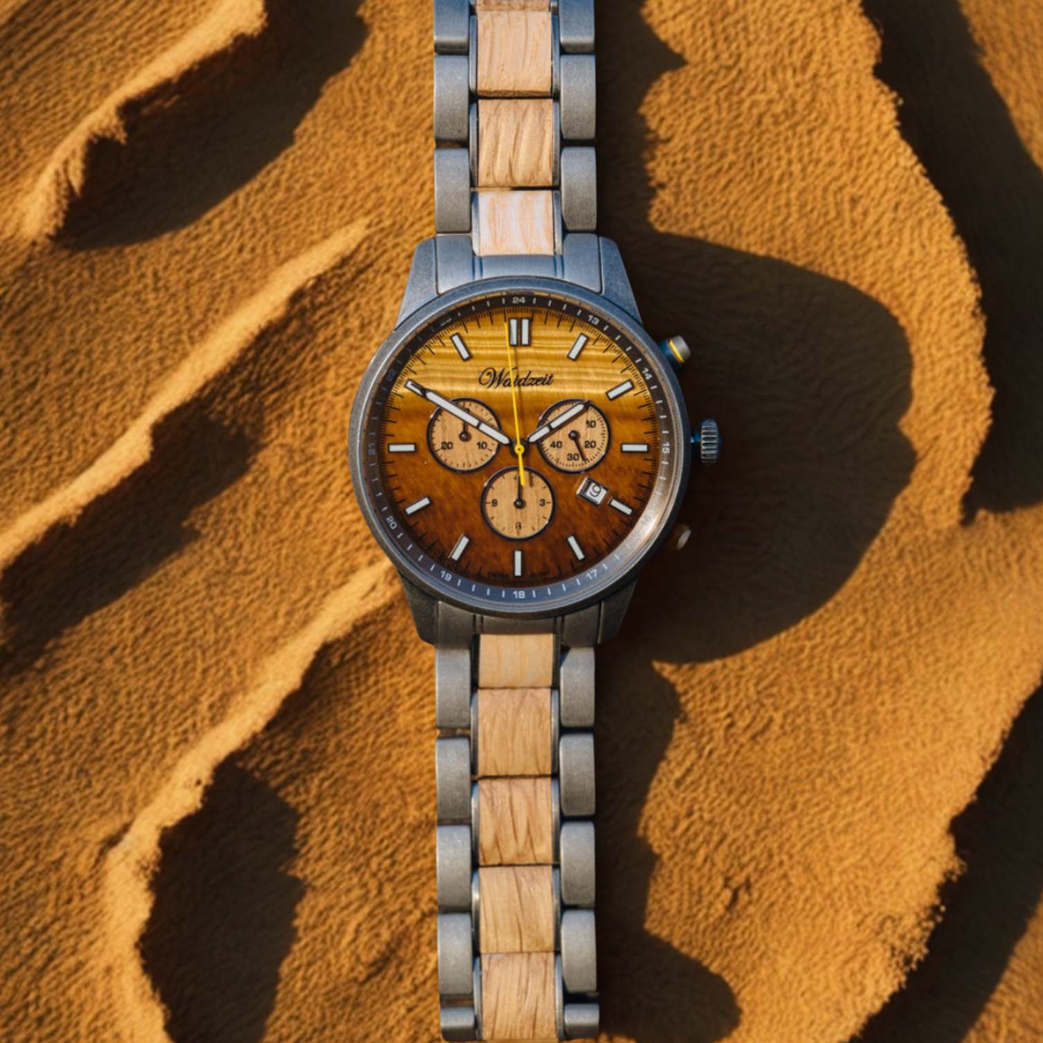 WAIDZEIT COU1W Herrenuhr Courage Chronograph