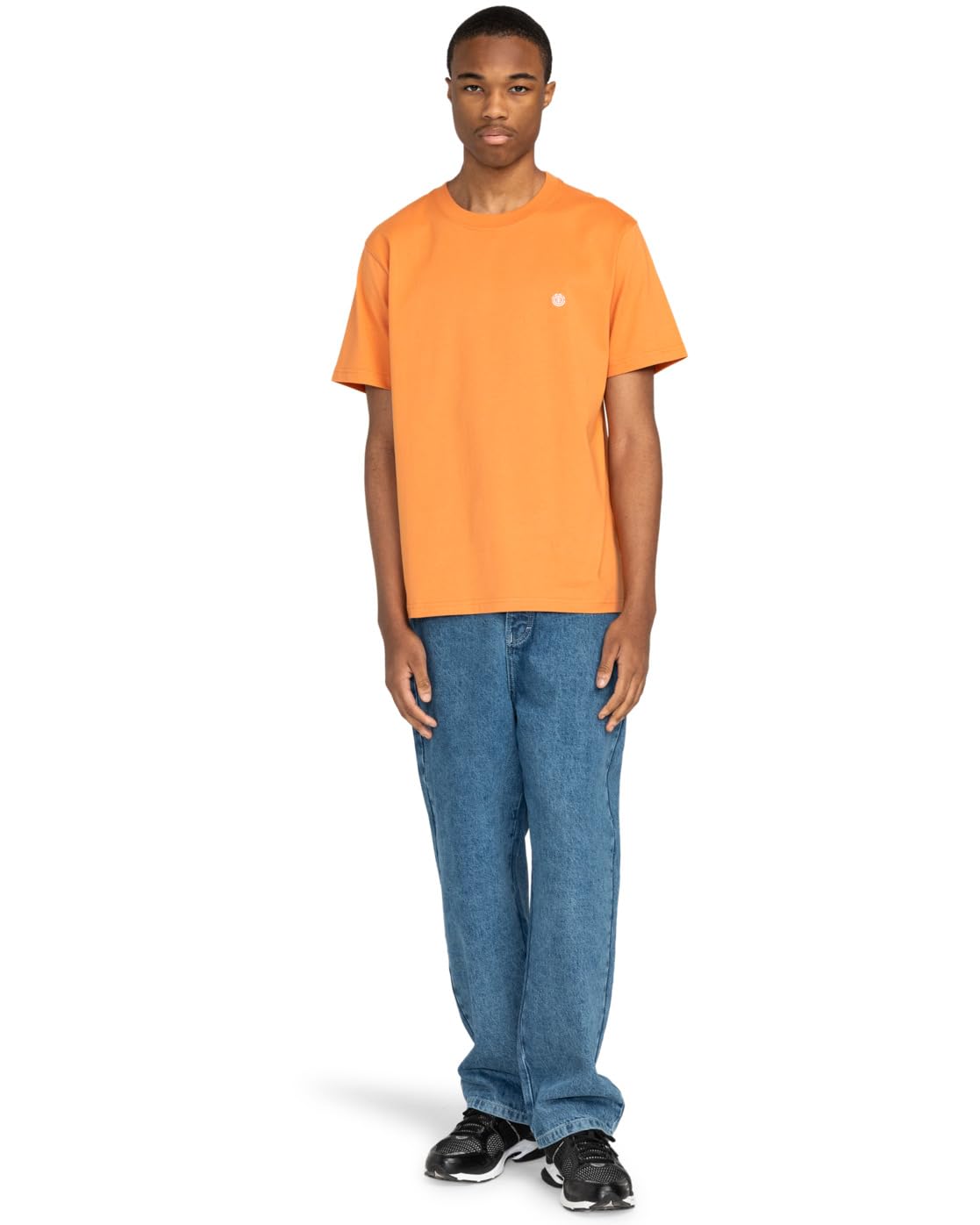 Element Icon Embroidery – T-Shirt für Männer, Orange GR. L Element Icon Embroidery – T-Shirt für Männer, Orange GR. L