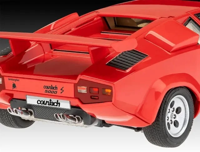 Revell 07730 Lamborghini Countach LP500S - Supersportwagen Modell 1:24 Revell 07730 Lamborghini Countach LP500S - Supersportwagen Modell 1:24