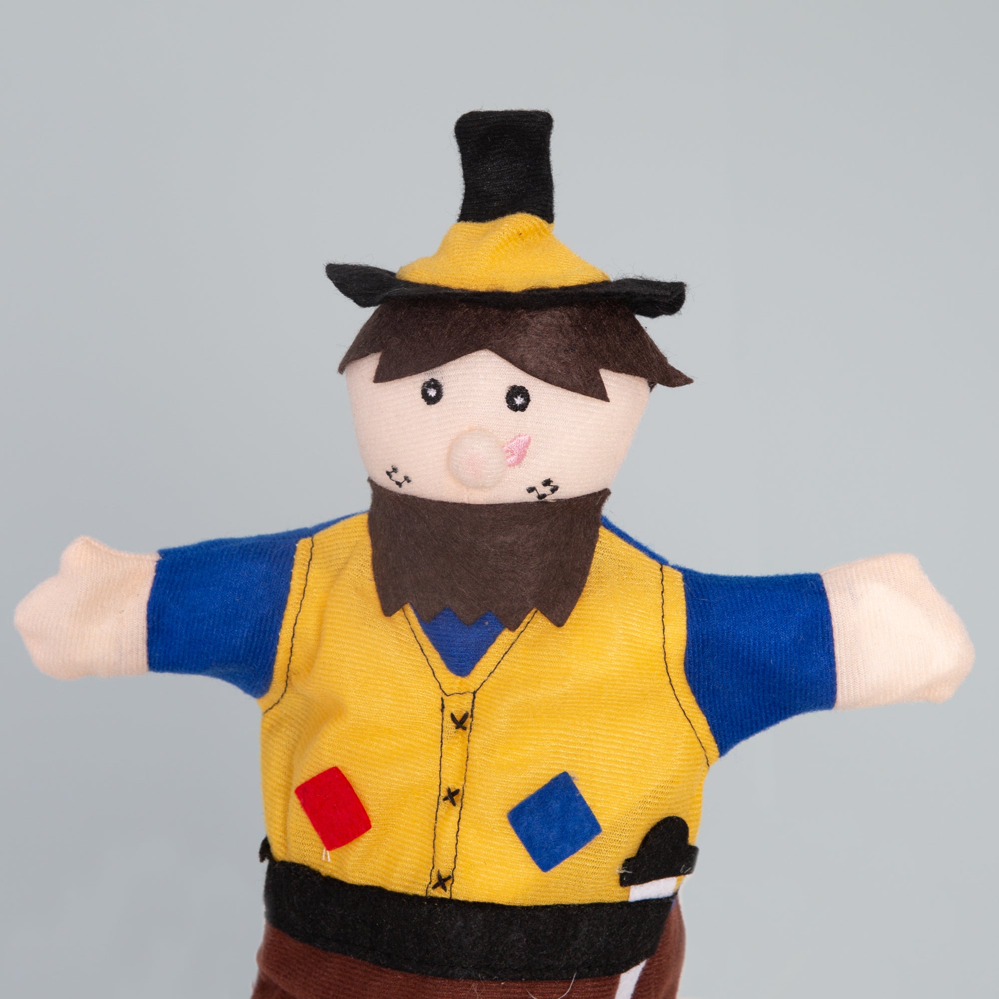 Roba 6972 Kaspertheater aus Stoff orange – Rollenspiel - Produktbild 8