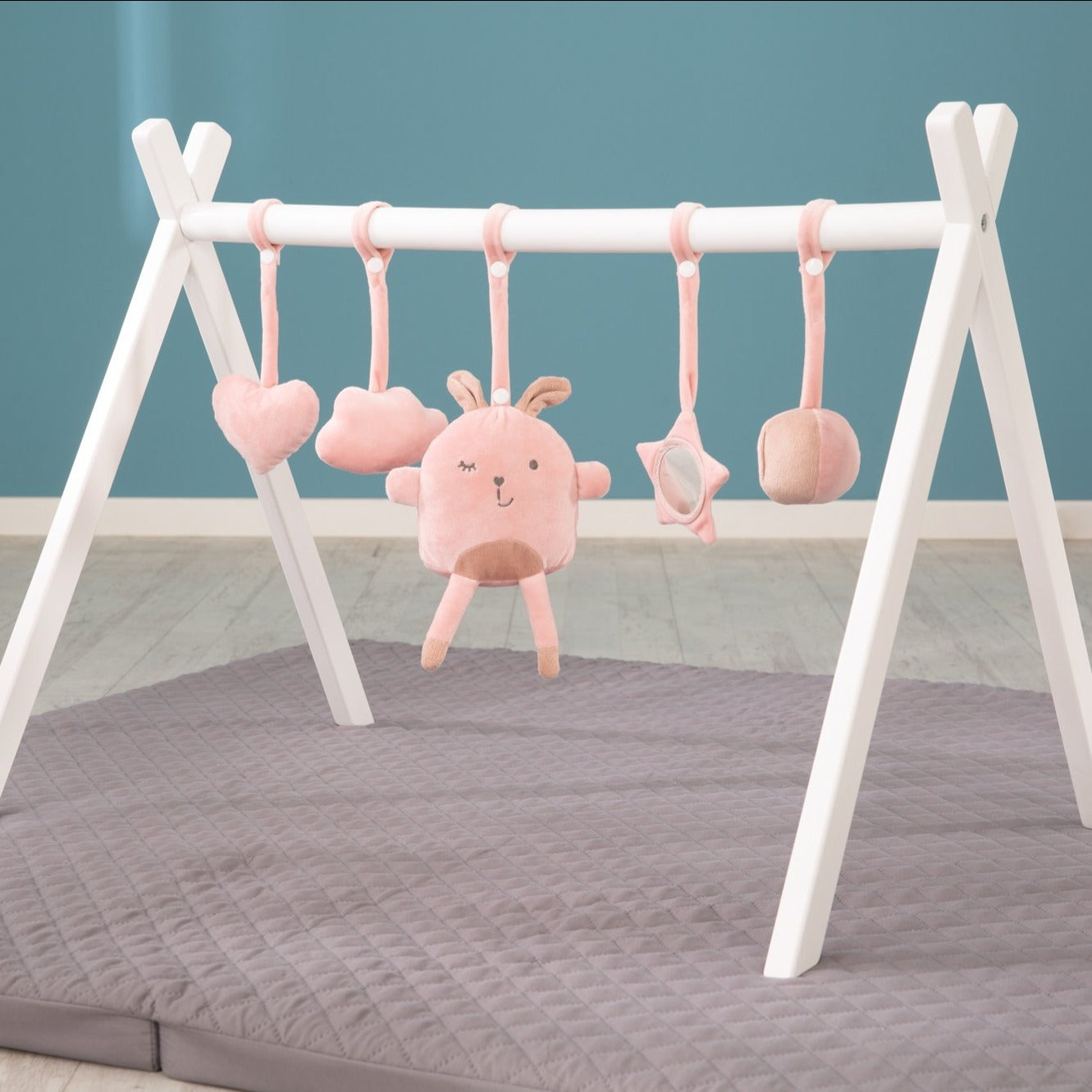 Roba 440101V229 Anhänger Spieltrapez roba Style rosa – Motorik & Lernen - Bild 2 Roba 440101V229 Anhänger Spieltrapez roba Style rosa – Motorik & Lernen - Produktbild 2