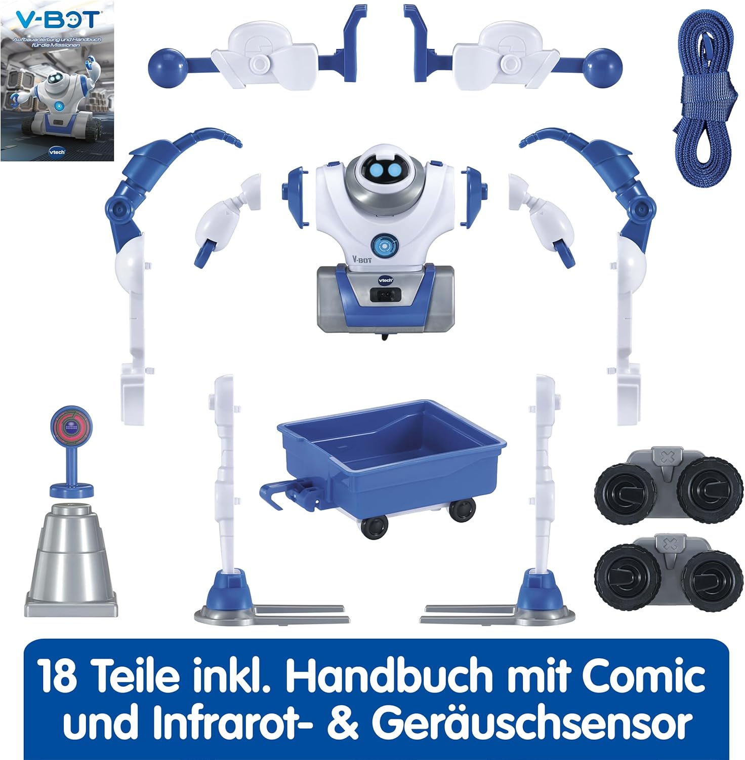 VTech V-Bot 5-in-1 Roboter VTech V-Bot 5-in-1 Roboter