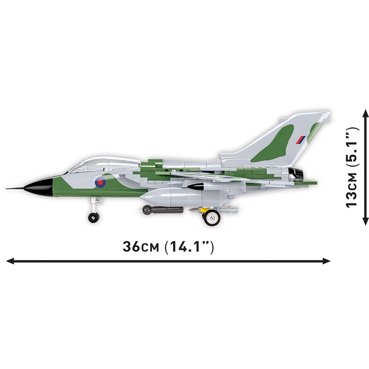 COBI 5852 - Panavia Tornado GR.1 SCALE 1:48 - Bild 9