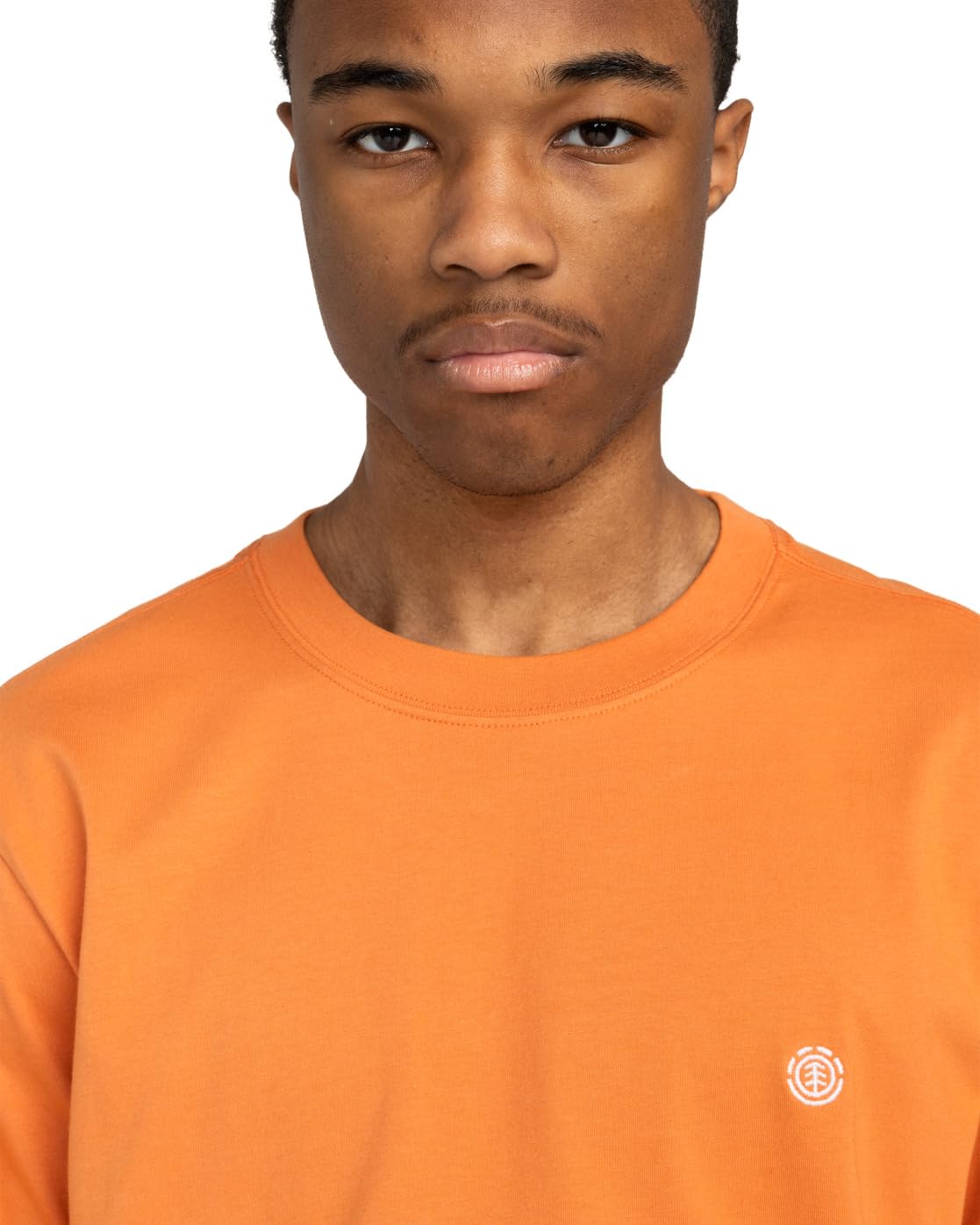 Element Icon Embroidery – T-Shirt für Männer, Orange GR. L Element Icon Embroidery – T-Shirt für Männer, Orange GR. L