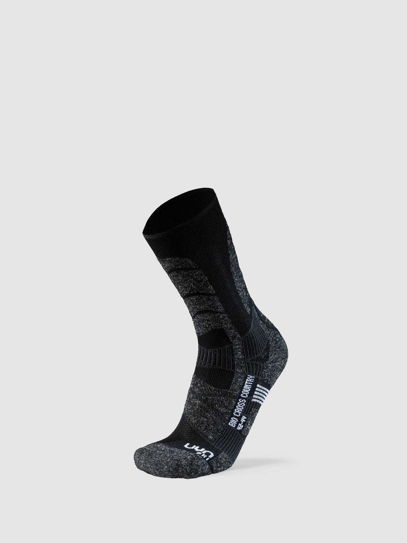 UYN Herren Skisocken Cross Country One Bio S100359B014 - Schwarz/Anthrazit UYN Herren Skisocken Cross Country One Bio S100359B014 - Schwarz/Anthrazit