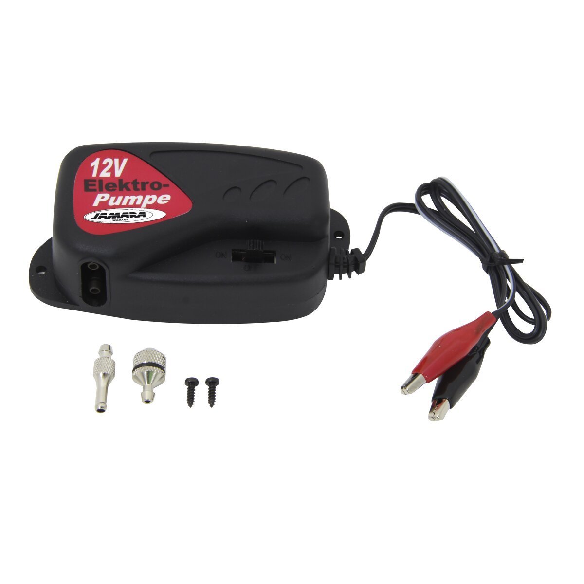 JAMARA Kraftstoffpumpe schwarz 12V nicht für Benzin und Diesel geeignet