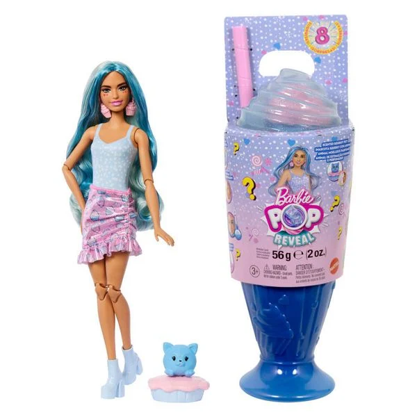 Barbie Pop! Reveal Treats Serie Blue Doll Barbie Pop! Reveal Treats Serie Blue Doll