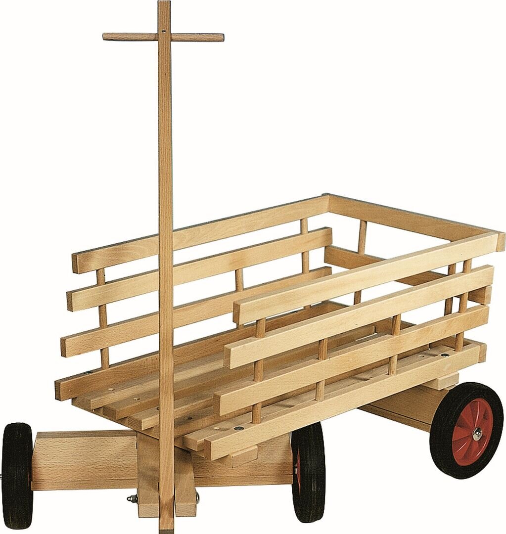 Leiterwagen Paul Fahrzeug, Kombi, Holz, Strandwagen, Rad, Fahrzeug, Kombi, Holz, Strandwagen, Rad