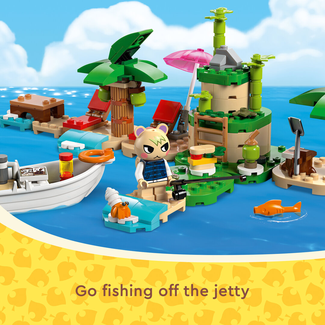 LEGO® Animal Crossing™ Käptens Insel-Bootstour 77048 Spielbereich, Spielzeug, Boot, Fahrzeug, Draußen