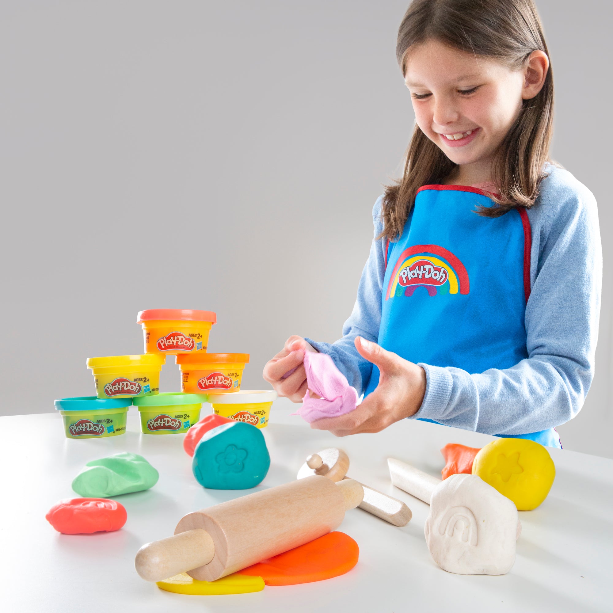 Roba 98156PD11 Spielset "roba x Play-Doh" PlayDoh bunt – Motorik & Lernen - Produktbild 3