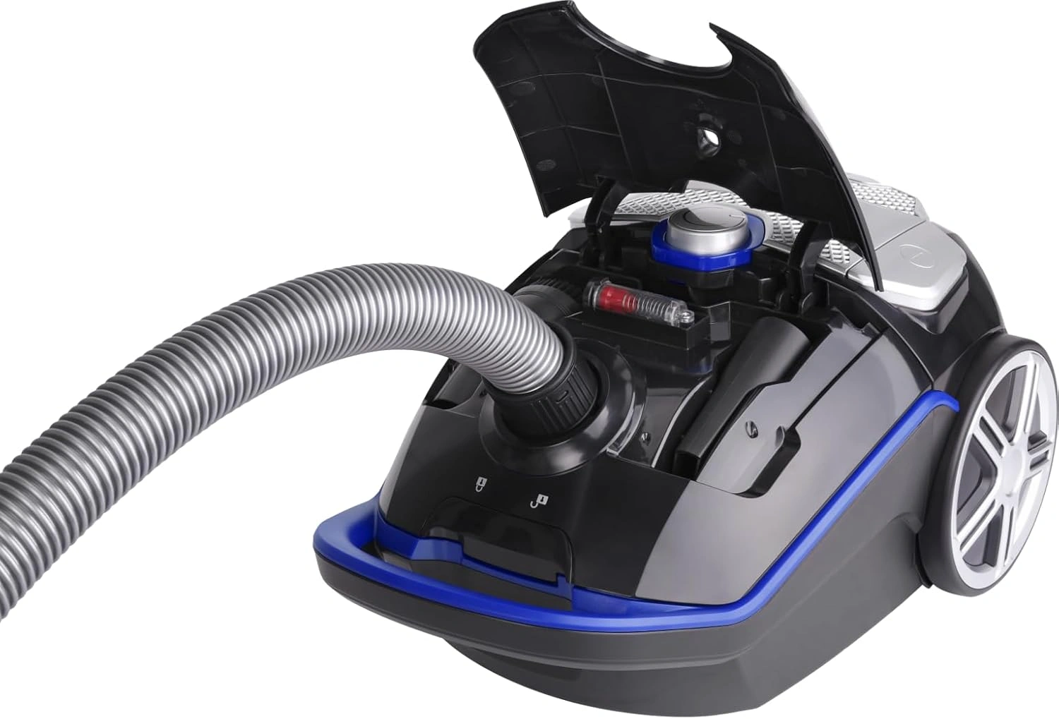 FAKIR Blue Vac Power TS 721 Bodenstaubsauger – 800 W, HEPA H14, extra leise