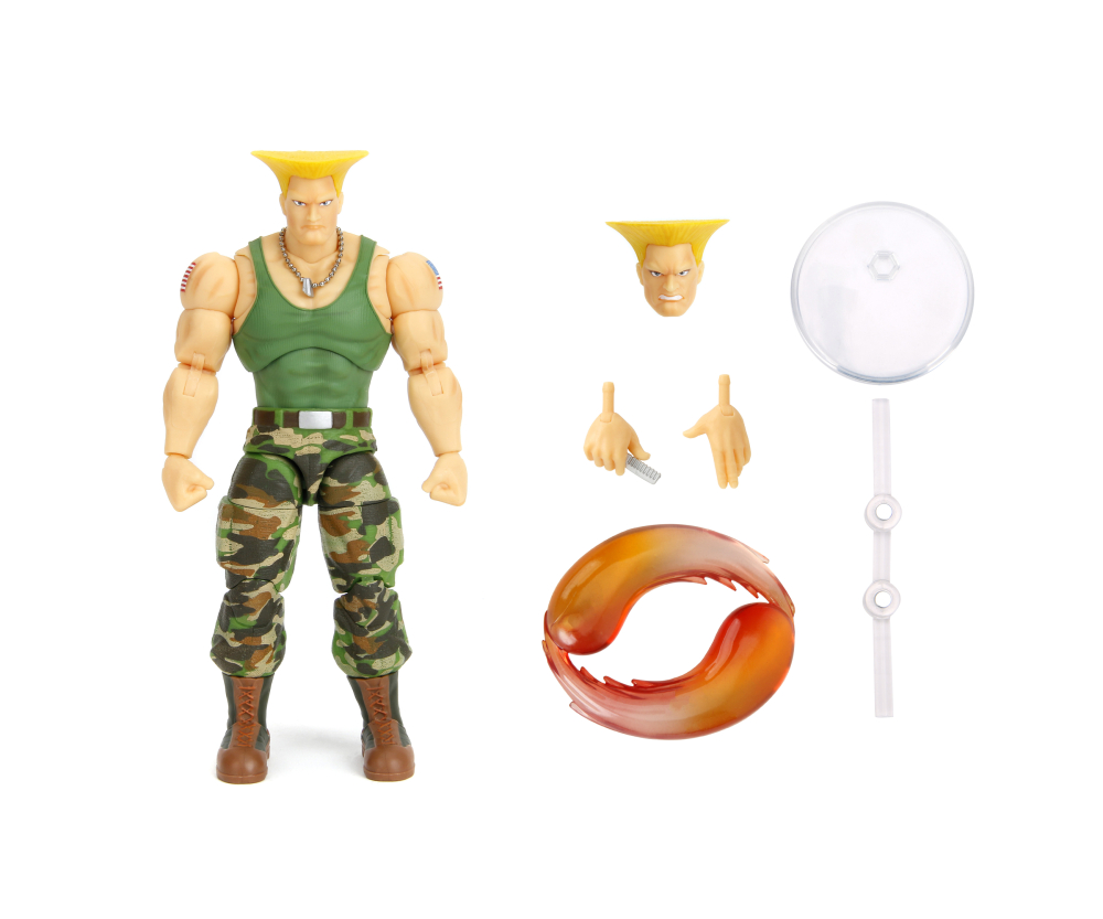 Jada Street Fighter II Guile 6" Figure