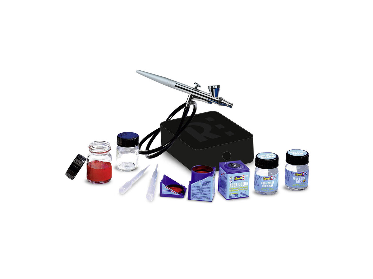 Revell_39195_New_Basic_Set_Revell_Airbrush_Komplett-Set_für_Einsteiger
