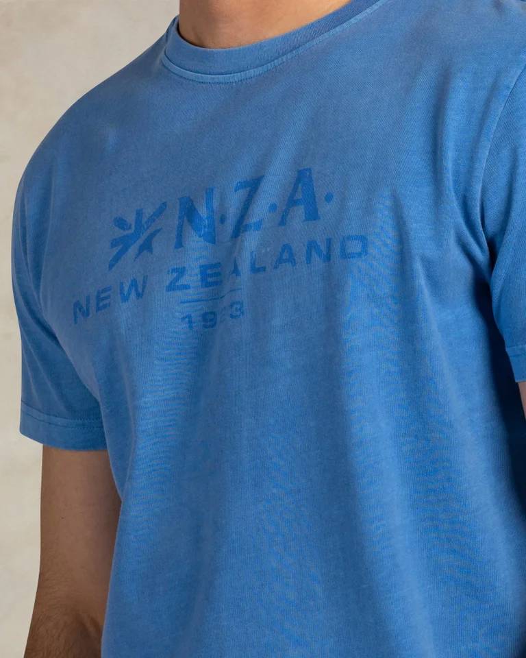 NZA 26CN725SB T-Shirt - Blau - Bild 4