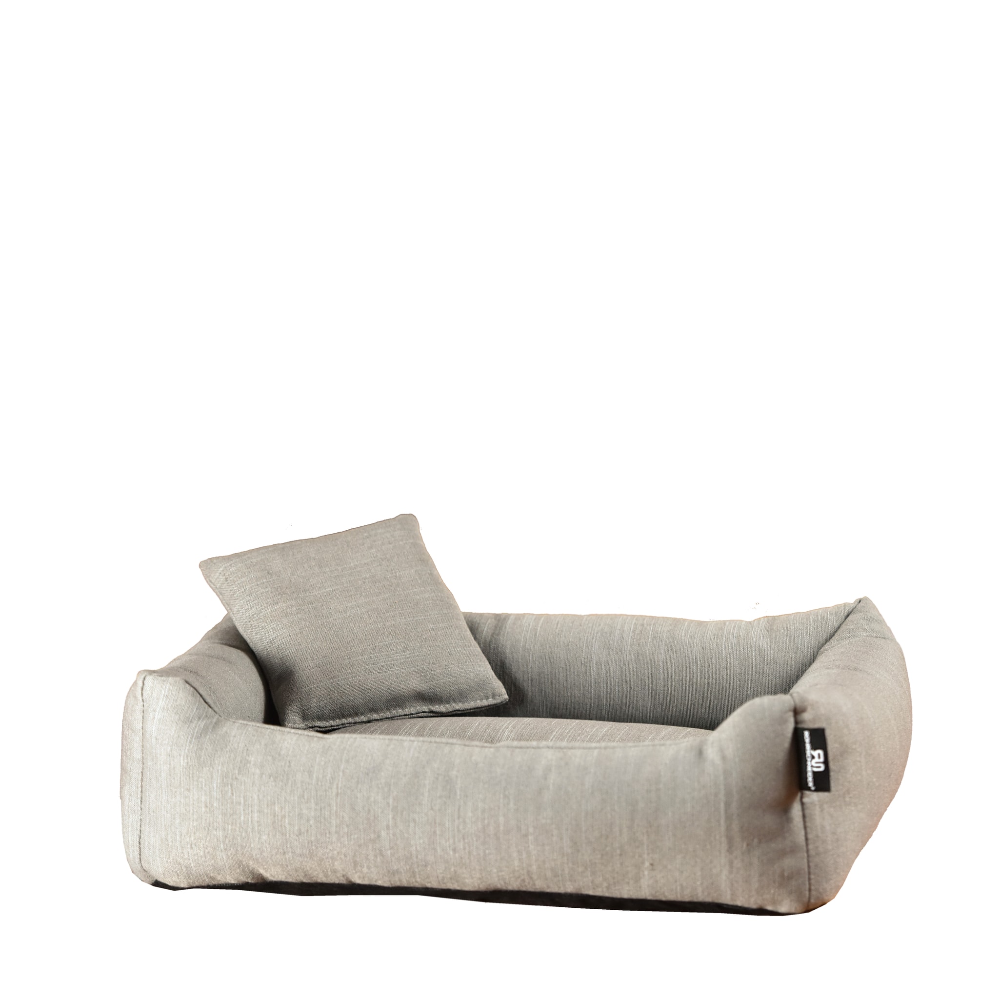 Rohrschneider – RS 22249 – Kuschelsofa Gr.1 grau recycelt – Grau – Haustiermöbel