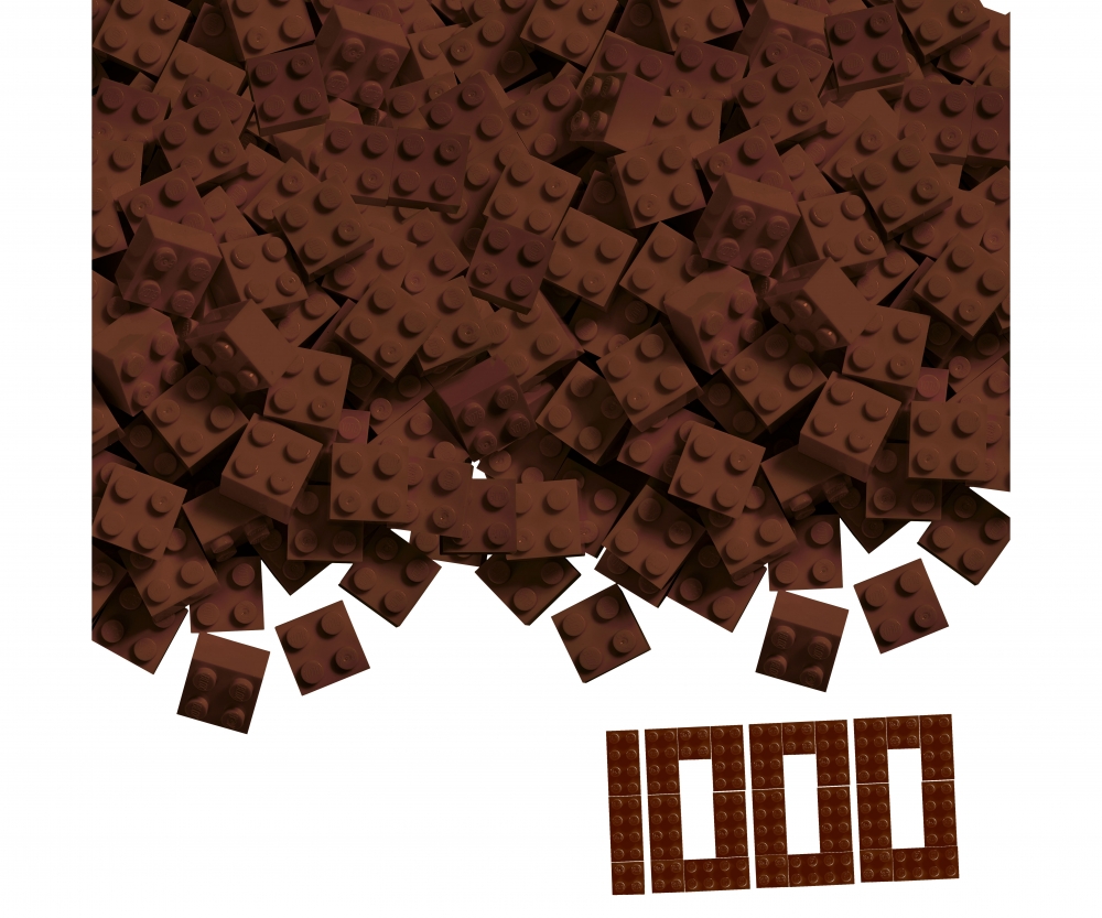 Androni Blox 1000 braune 4er Steine lose Androni Blox 1000 braune 4er Steine lose