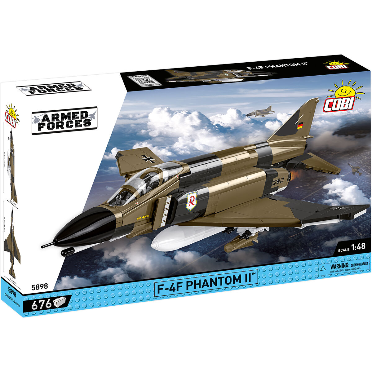 COBI 5898 - F-4F Phantom II™ SCALE 1:48 COBI 5898 - F-4F Phantom II™ SCALE 1:48