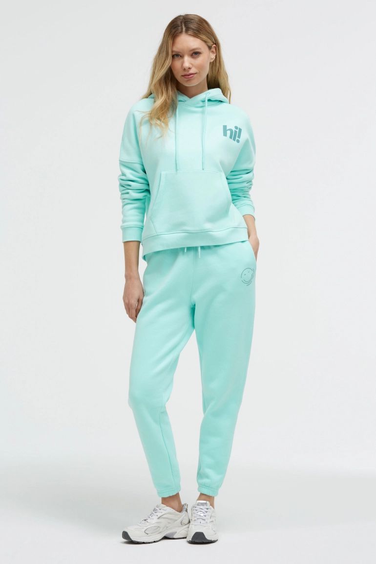 SENSES 2602365712 Hoodie SE: RENITY mit Print, Damen, Türkis SENSES 2602365712 Hoodie SE: RENITY mit Print, Damen, Türkis