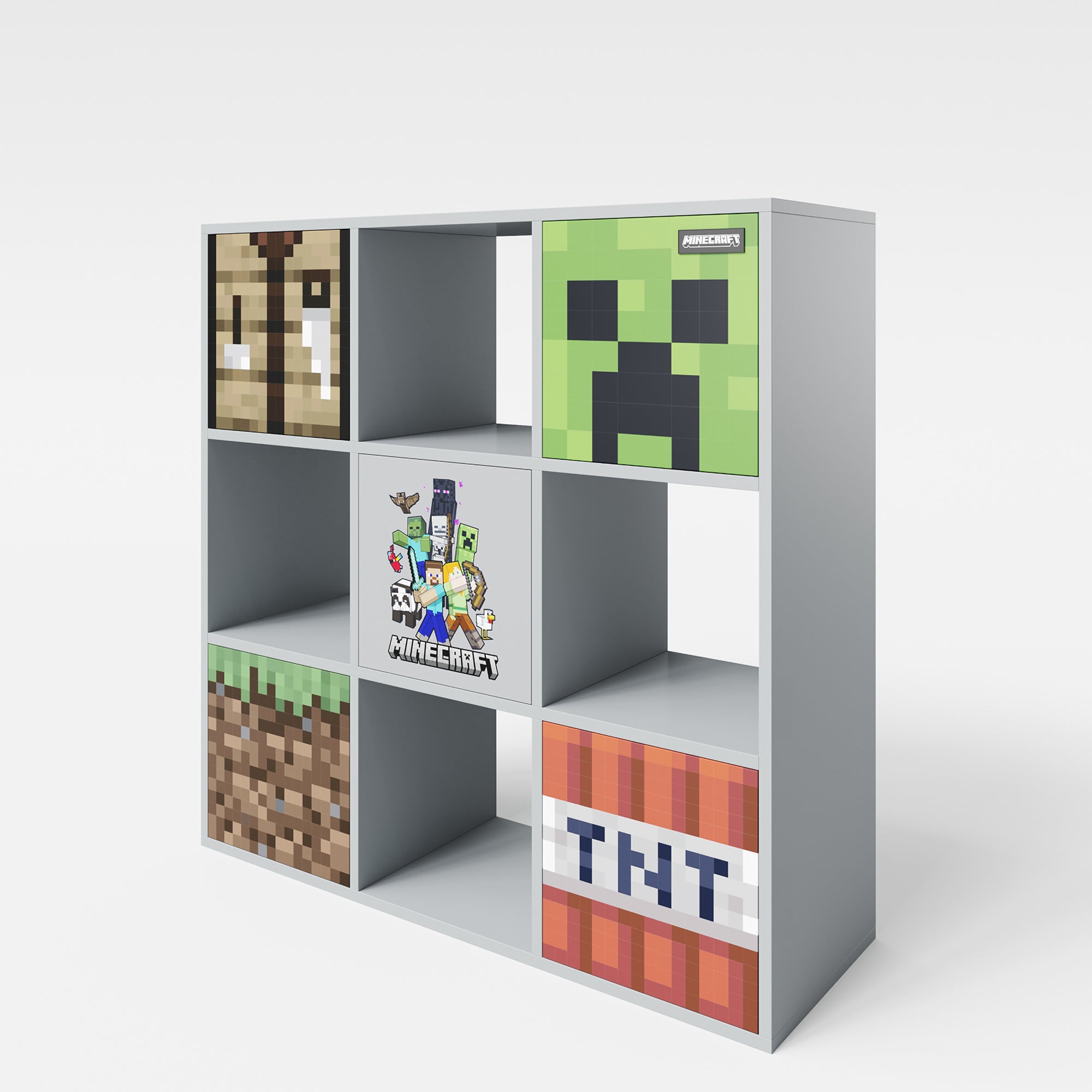 Roba 125160MC REGAL 4 FÄCHER & 5 TÜREN, PUSH-OPEN – Spielregal - Produktbild 6