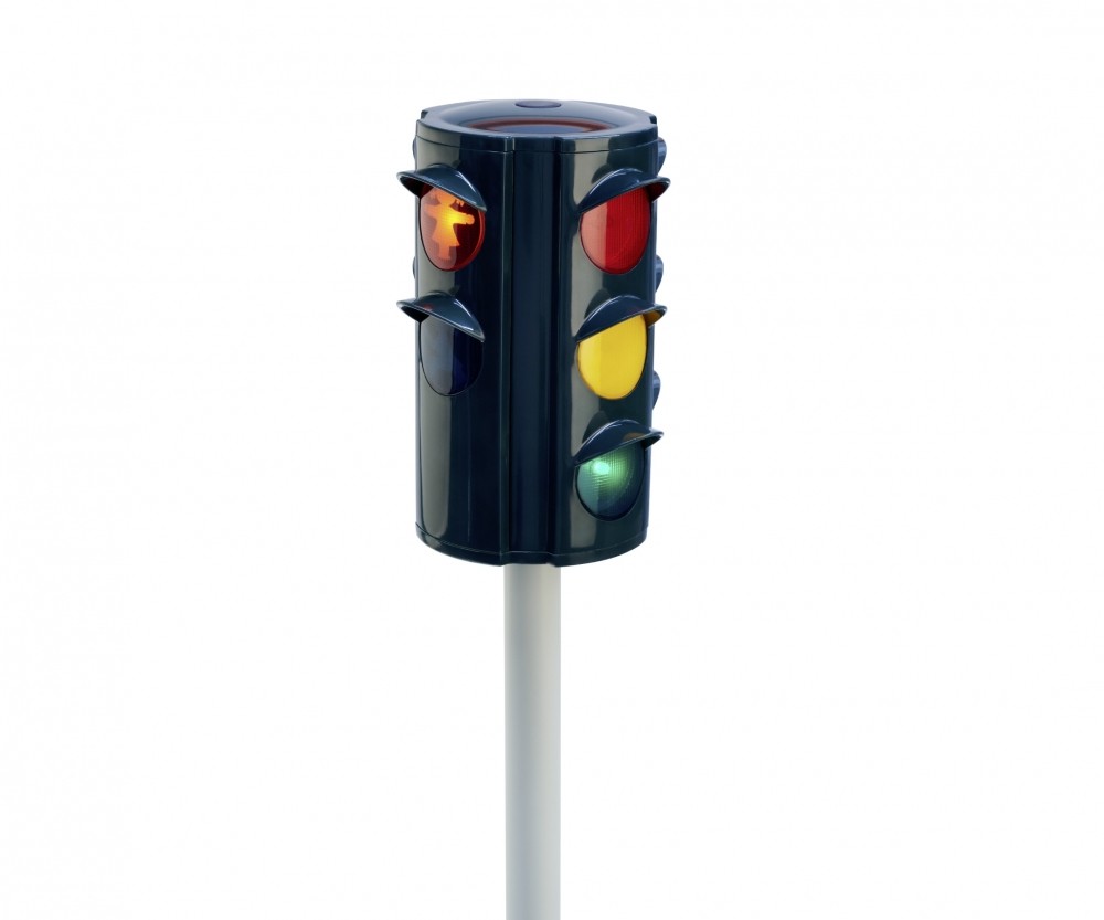 BIG Verkehrsampel Ampelmann 800055480 Licht, Ampel