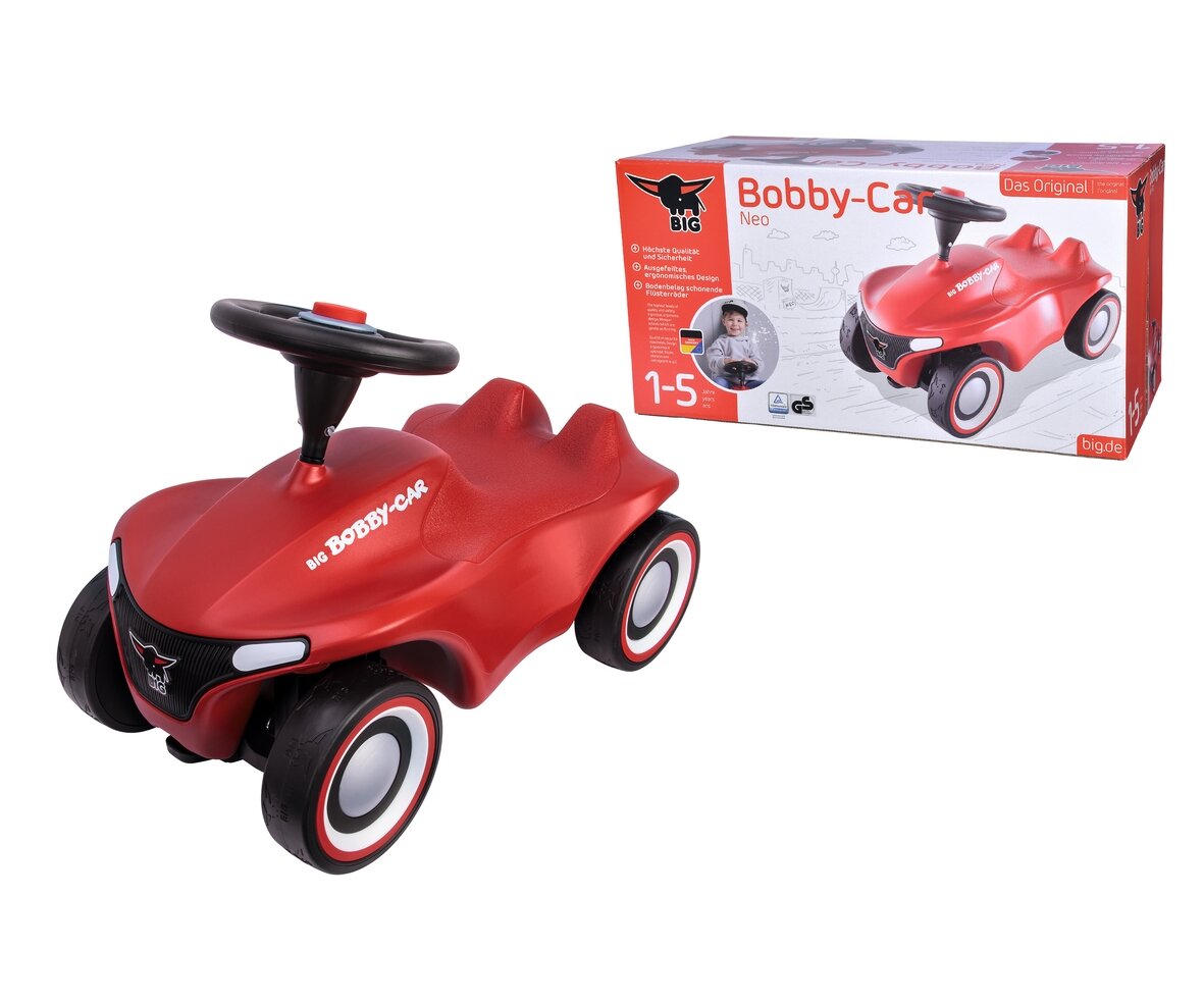 BIG Bobby Car Neo Rot 800056240 BIG, Bobby, Car, Neo, Rot, 800056240, Gras, Rasen, Rasenmäher, Person, Rad