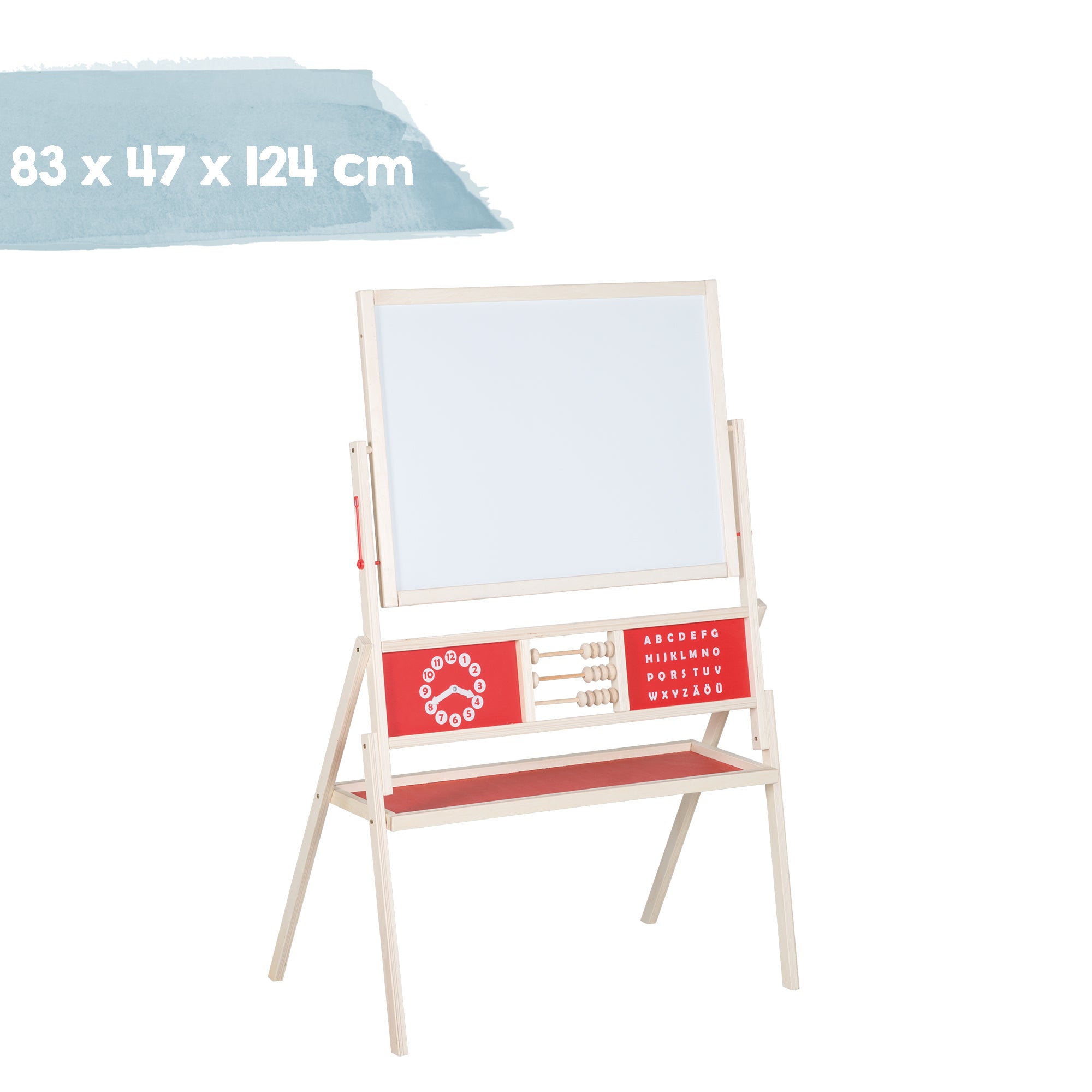 Roba 7025ZU Standtafel natur, magnetisch rot – Tafeln - Bild 2 Roba 7025ZU Standtafel natur, magnetisch rot – Tafeln - Produktbild 2