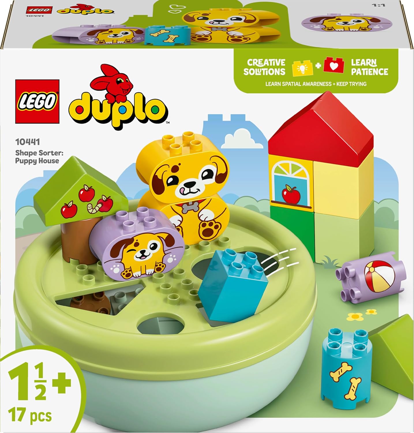 LEGO® DUPLO Formsortierer: Welpenhaus 10441 