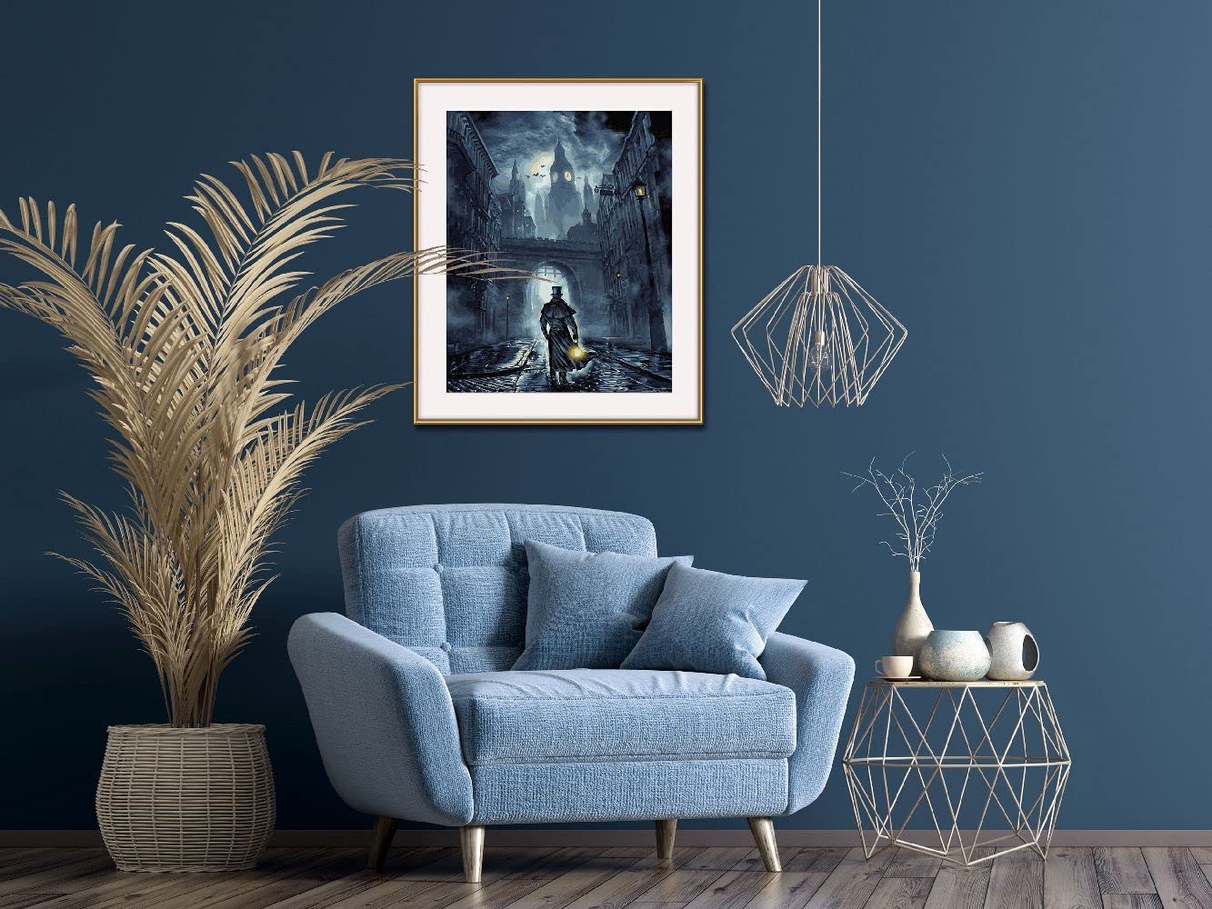 Moebel, Stuhl, Sessel, Dekoration für Zuhause, Malerei