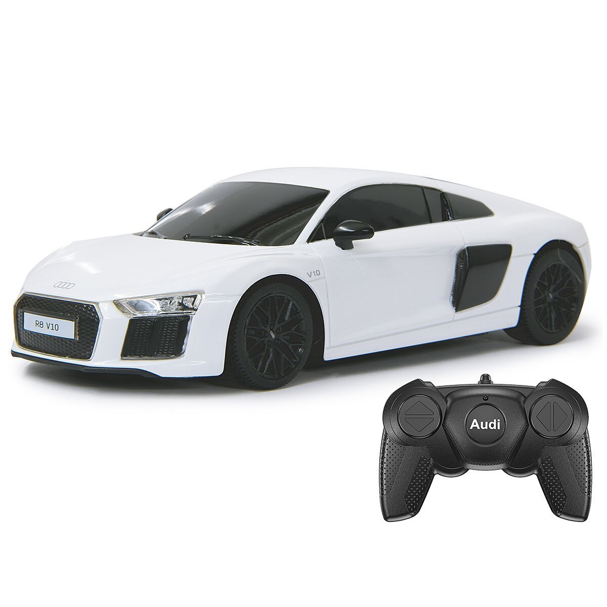JAMARA Audi R8 2015 1:24 weiss 2,4GHz ab 6 Jahren
