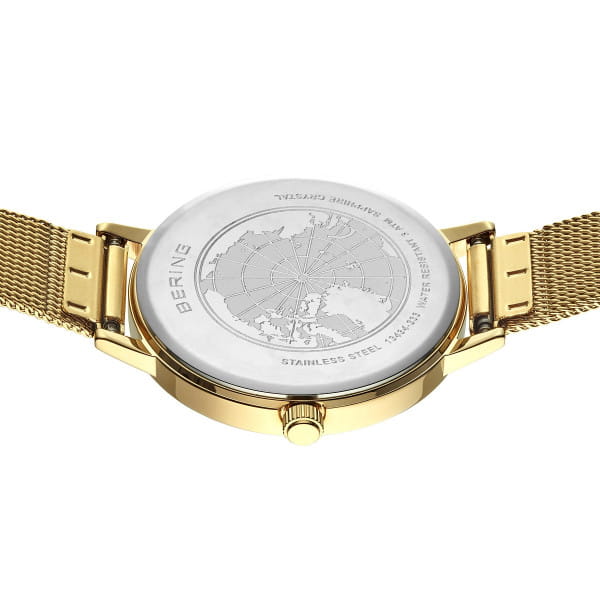 Bering 13434-333 Damenuhr, Milanaise, Gold Bering 13434-333 Damenuhr, Milanaise, Gold
